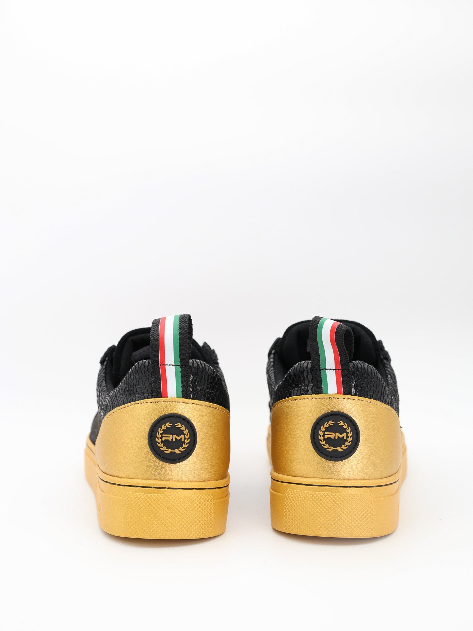 Rossimoda Sneaker Alta Black-Gold